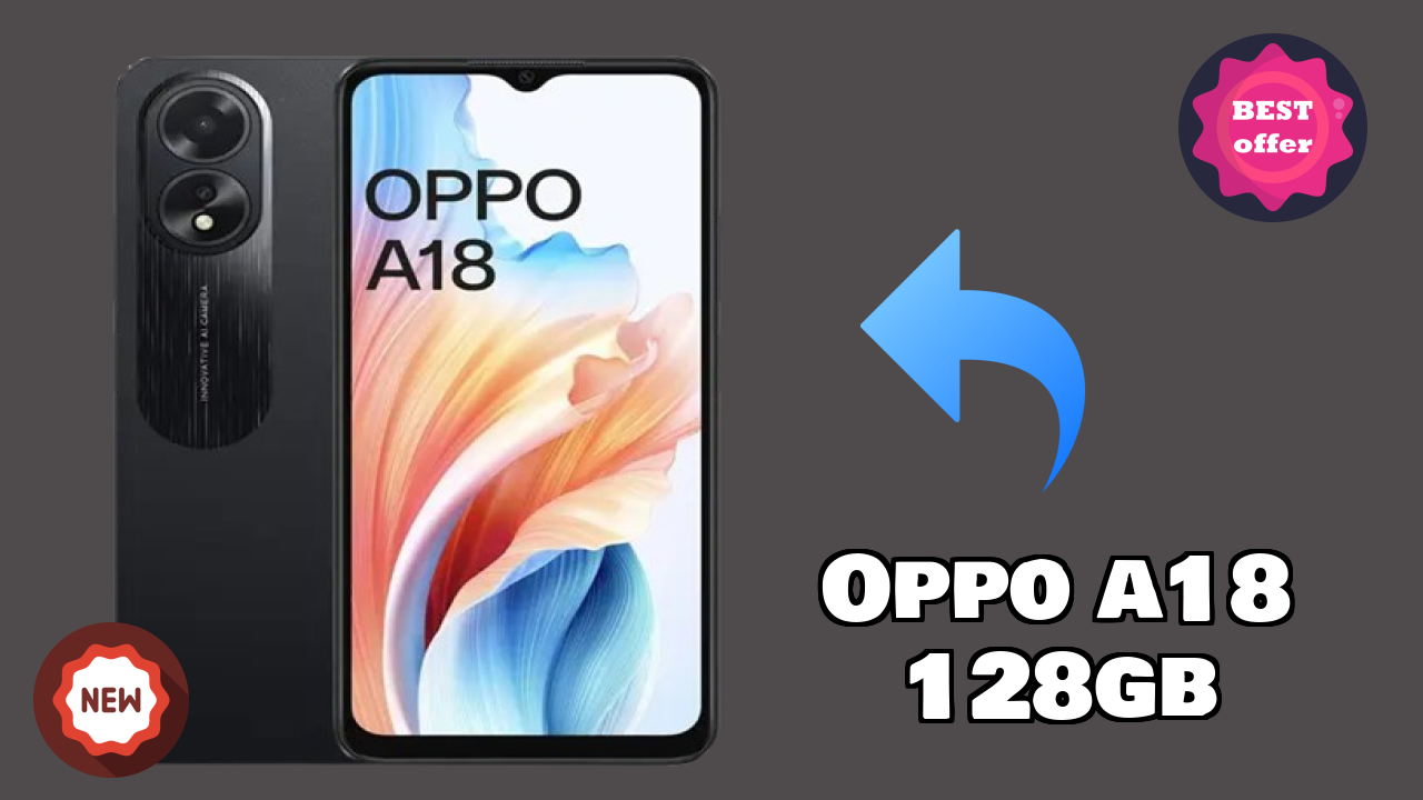 OPPO A18 128GB at ₹9,899 - Best Features Explained