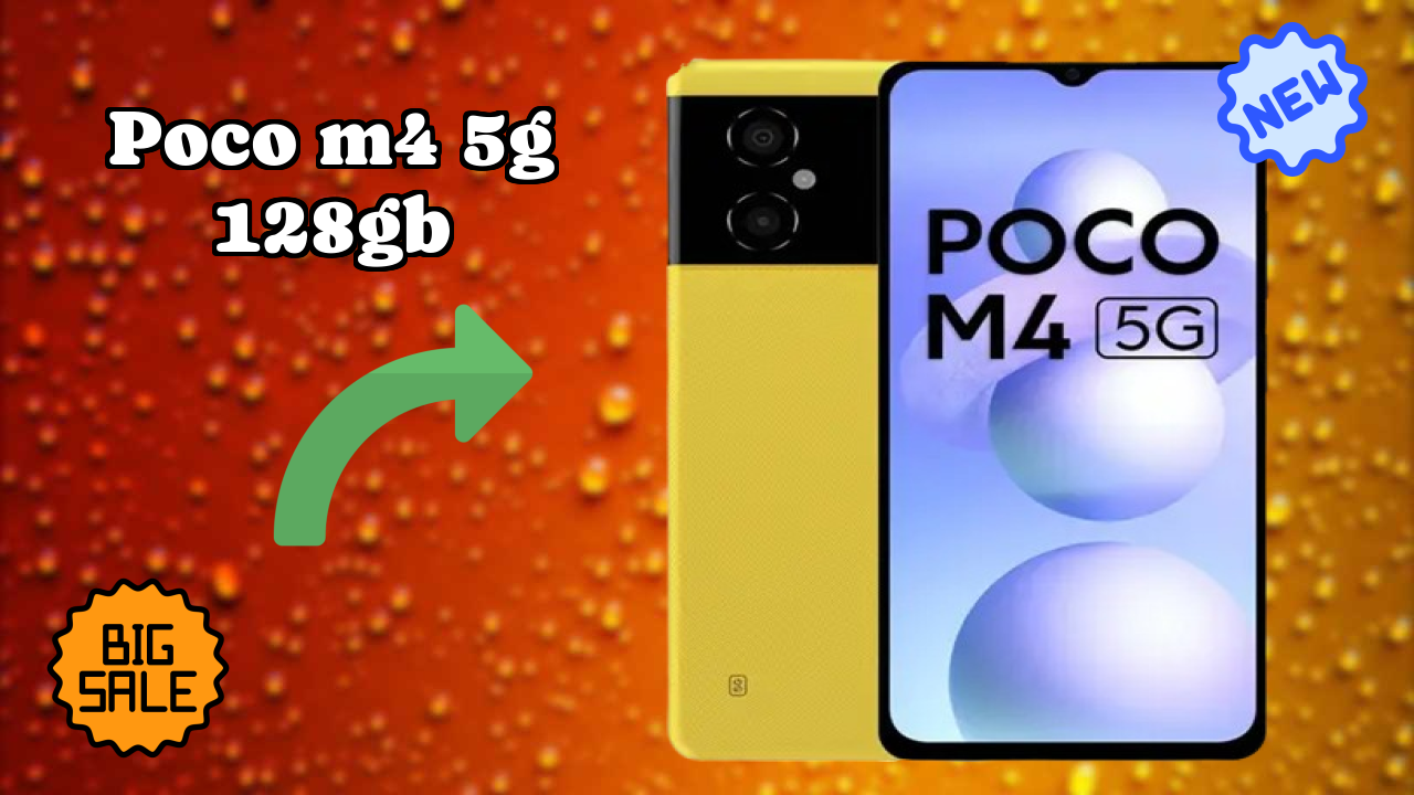 POCO M4 5G 128GB Price Drop Alert: Now at ₹11,999